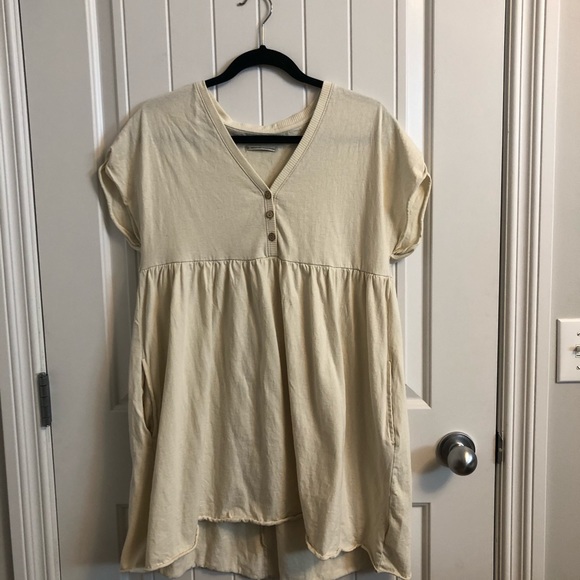 Cream Dress from Urban Outfitters